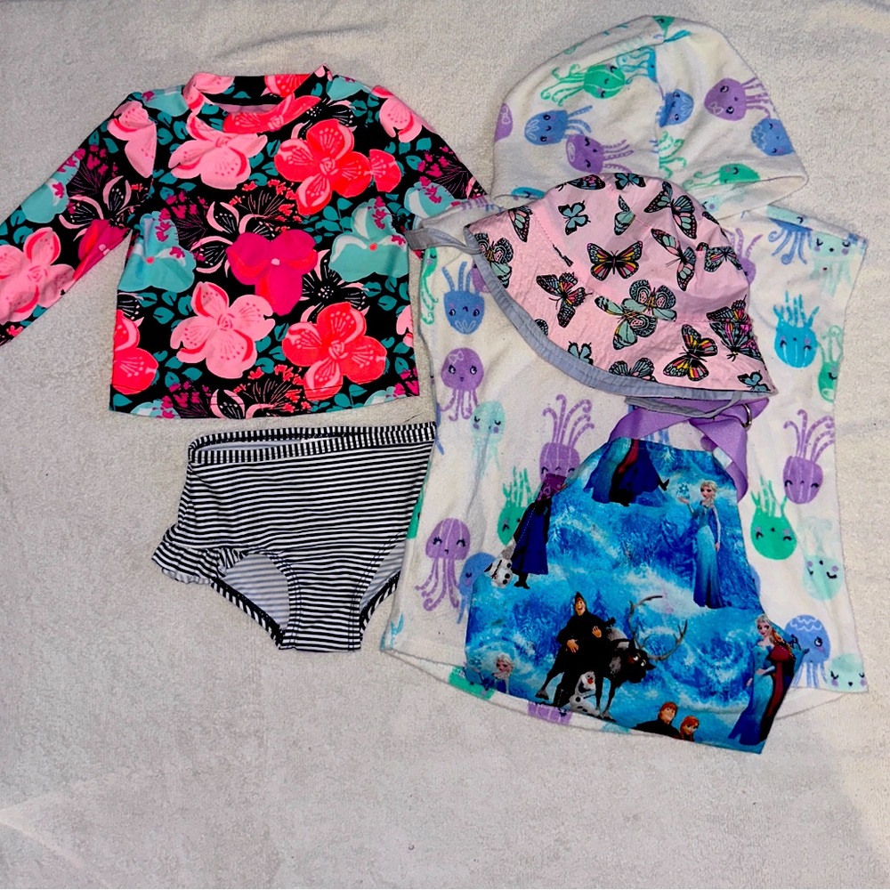 SWIMMING BUNDLE SIZE 9M-24M!!